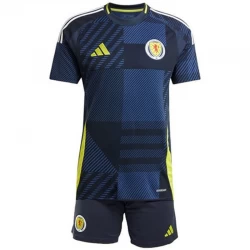 Kinder Schottland Fußball Trikotsatz EM 2024 Heimtrikot