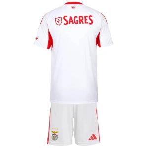 Kinder SL Benfica Fußball Trikotsatz 2025-26 Ausweichtrikot