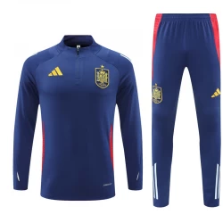 Kinder Spanien Trainingsanzüge Sweatshirt 2024-25 Blau
