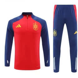 Kinder Spanien Trainingsanzüge Sweatshirt 2024-25 Rot