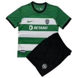 Kinder Sporting Lisbon CP Fußball Trikotsatz 2023-24 Heimtrikot