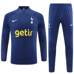 Kinder Tottenham Hotspur Trainingsanzüge Sweatshirt 2023-24 Blau