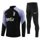Kinder Tottenham Hotspur Trainingsanzüge Sweatshirt 2023-24 Schwarz