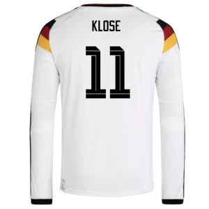 Klose #11 Deutschland Fußballtrikot WM 2026 Heimtrikot Herren Langarm