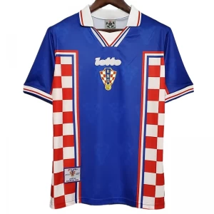 Kroatien Retro Trikot 1998 Auswärts Herren