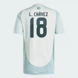 L. Chavez #18 Mexiko Fußballtrikots Copa America 2024 Auswärtstrikot Herren