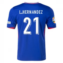 L. Hernandez #21 Frankreich Fußballtrikots EM 2024 Heimtrikot Herren
