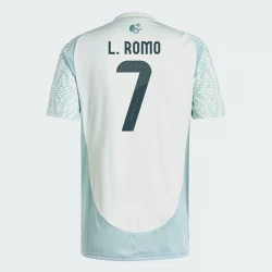 L. Romo #7 Mexiko Fußballtrikot Copa America 2024 Auswärtstrikot Herren