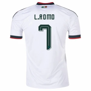 L. Romo #7 Mexiko Fußballtrikot WM 2026 Auswärtstrikot Herren