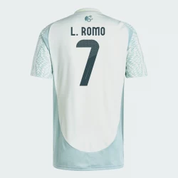 L. Romo #7 Mexiko Fußballtrikots Copa America 2024 Auswärtstrikot Herren