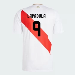 Lapadula #9 Peru Fußballtrikot Copa America 2024 Heimtrikot Herren