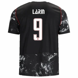 Larin #9 Kanada Fußballtrikot WM 2026 Auswärtstrikot Herren