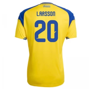 Larsson #20 Schweden Fußballtrikot WM 2026 Heimtrikot Herren