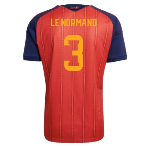 Le Normand #3 Spanien Fußballtrikot WM 2026 Heimtrikot Herren