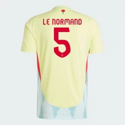 Le Normand #5 Spanien Fußballtrikots EM 2024 Auswärtstrikot Herren