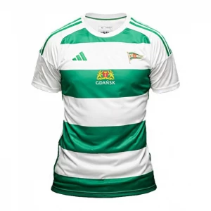 Lechia Gdańsk Fußballtrikot 2023-24 Heimtrikot Herren