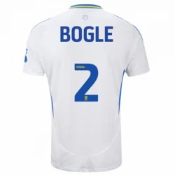 Leeds United Bogle #2 Fußballtrikot 2024-25 Heimtrikot Herren