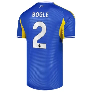 Leeds United Fußballtrikot 2025-26 Bogle #2 Auswärtstrikot Herren