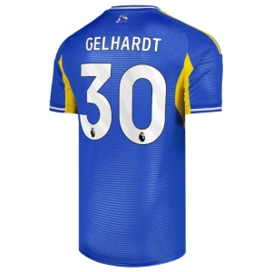 Leeds United Fußballtrikot 2025-26 Gelhardt #30 Auswärtstrikot Herren