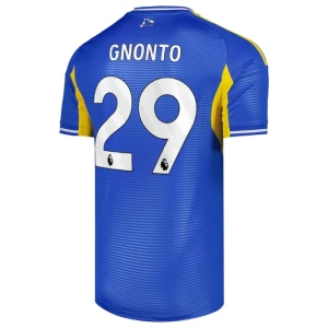 Leeds United Fußballtrikot 2025-26 Gnonto #29 Auswärtstrikot Herren