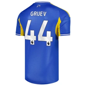 Leeds United Fußballtrikot 2025-26 Gruev #44 Auswärtstrikot Herren