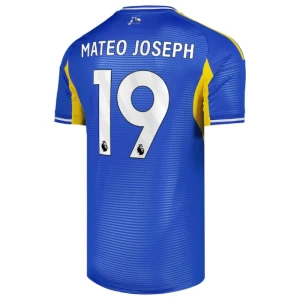 Leeds United Fußballtrikot 2025-26 Mateo Joseph #19 Auswärtstrikot Herren