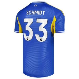 Leeds United Fußballtrikot 2025-26 Schmidt #33 Auswärtstrikot Herren