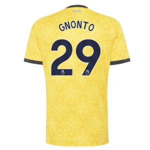 Leeds United Fußballtrikot 2026-27 Gnonto #29 Auswärtstrikot Herren
