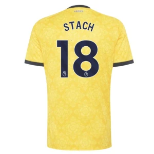 Leeds United Fußballtrikot 2026-27 Stach #18 Auswärtstrikot Herren