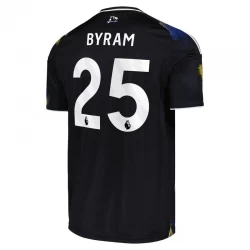 Leeds United Fußballtrikot Byram #25 2025-26 Ausweichtrikot Herren