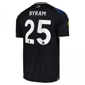 Leeds United Fußballtrikot Byram #25 2025-26 Ausweichtrikot Herren