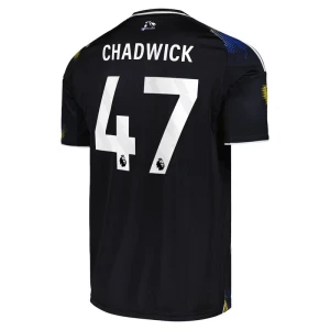 Leeds United Fußballtrikot Chadwick #47 2025-26 Ausweichtrikot Herren