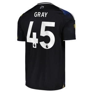 Leeds United Fußballtrikot Gray #45 2025-26 Ausweichtrikot Herren