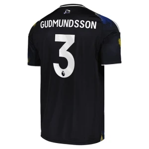 Leeds United Fußballtrikot Gudmundsson #3 2025-26 Ausweichtrikot Herren