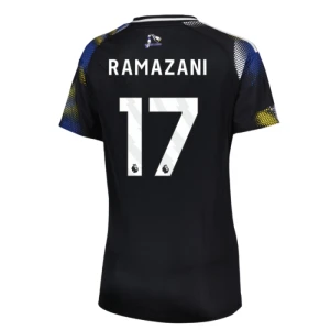 Leeds United Fußballtrikot Ramazani #17 2025-26 Ausweichtrikot Herren