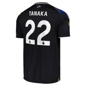 Leeds United Fußballtrikot Tanaka #22 2025-26 Ausweichtrikot Herren