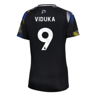 Leeds United Fußballtrikot Viduka #9 2025-26 Ausweichtrikot Herren