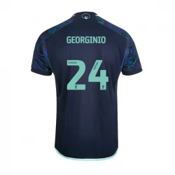 Leeds United Fußballtrikots 2023-24 Georginio #24 Auswärtstrikot Herren