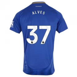 Leicester City Alves #37 Fußballtrikot 2024-25 Heimtrikot Herren