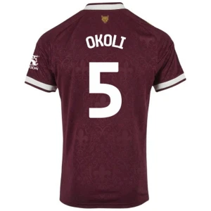 Leicester City Fußballtrikot 2026-27 Okoli #5 Auswärtstrikot Herren