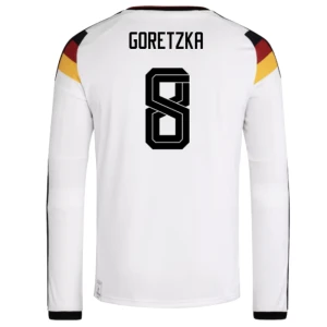 Leon Goretzka #8 Deutschland Fußballtrikot WM 2026 Heimtrikot Herren Langarm
