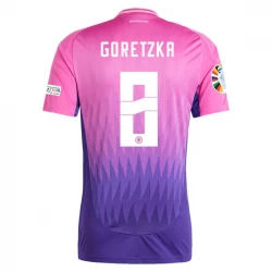 Leon Goretzka #8 Deutschland Fußballtrikots EM 2024 Auswärtstrikot Herren