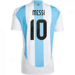Lionel Messi #10 Argentinien Fußballtrikots Copa America 2024 Heimtrikot Herren