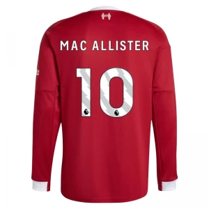 Liverpool FC Alexis Mac Allister #10 Fußballtrikot 2025-26 Heimtrikot Herren Langarm