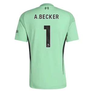 Liverpool FC Alisson Becker #1 Fußballtrikot 2025-26 Torwart Heimtrikot Herren