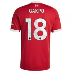 Liverpool FC Cody Gakpo #18 Fußballtrikot 2025-26 Heimtrikot Herren