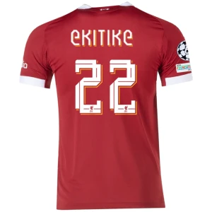 Liverpool FC Ekitike #22 Fußballtrikot 2025-26 Champions League Heimtrikot Herren