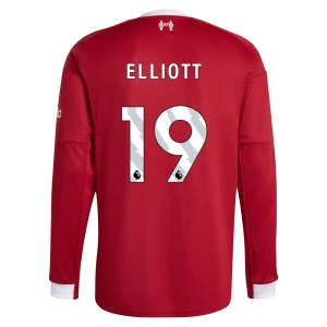 Liverpool FC Elliott #19 Fußballtrikot 2025-26 Heimtrikot Herren Langarm