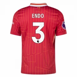 Liverpool FC Endo #3 Fußballtrikot 2024-25 Heimtrikot Herren