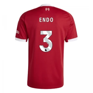 Liverpool FC Endo #3 Fußballtrikot 2025-26 Heimtrikot Herren